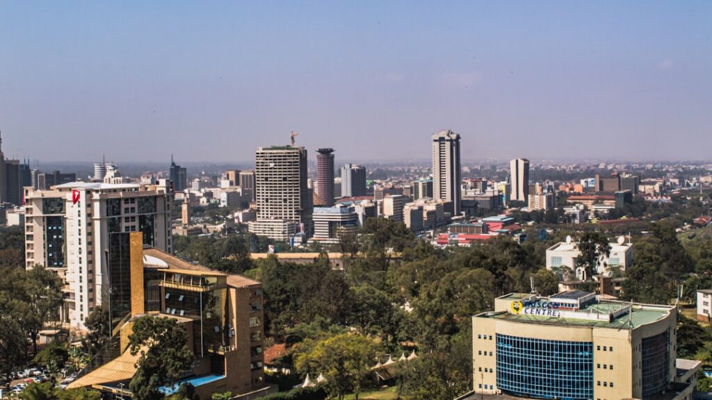 Nairobi skyline illustrating Kenya's planned NSE AI-focused ETF