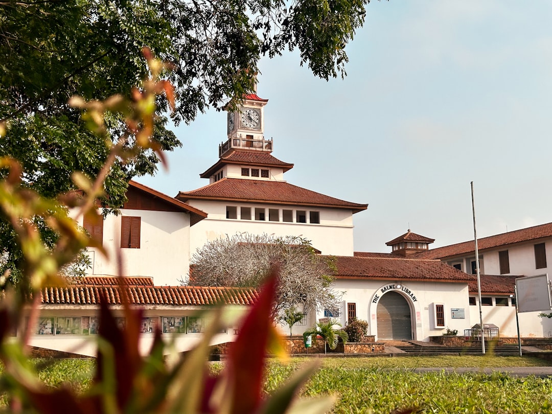 University building illustrating research and scholarship opportunities for African PhD candidates